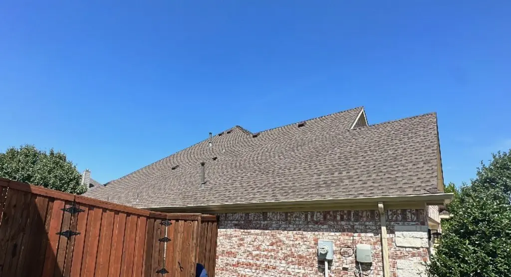 Completed roof replacement project in The Dalles